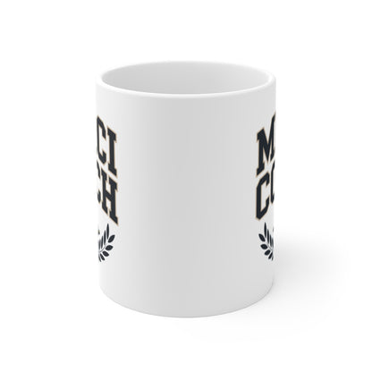 Tasse Merci Coach – Cadeau Coach Sport Homme Femme – Mug Entraîneur avec Chronomètre – 325ml