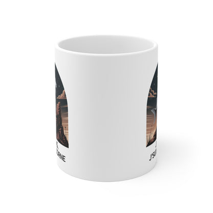 Tasse Astrologie Capricorne – Mug Zodiaque “J’peux Pas J’suis Capricorne” – Cadeau Ambitieux Céramique 325ml