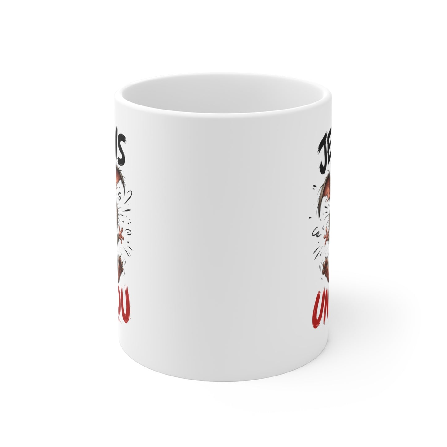 Tasse Je Suis Un Fou – Mug Humour Homme avec Lapin Fou Délirant – Cadeau Drôle Homme 325ml