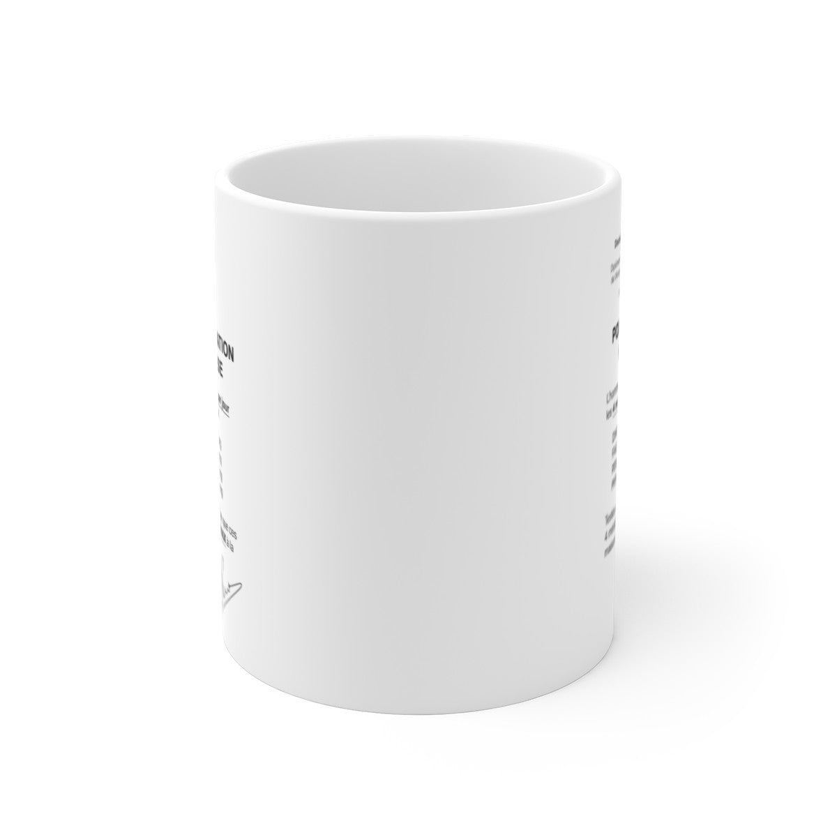 Tasse Humour Couple  Mug  Docteur Love Ordonnance Cadeau Drôle Relation de Couple Céramique 325ml