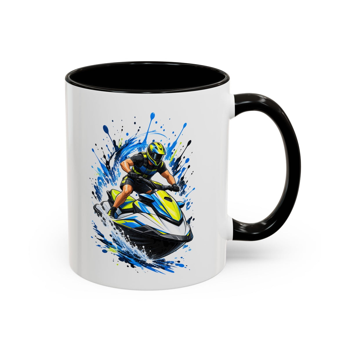 Mug Homme Jet Ski – Tasse Passion Sport Nautique – Cadeau Original Homme – Amateur de Jet Ski et Sensations Fortes
