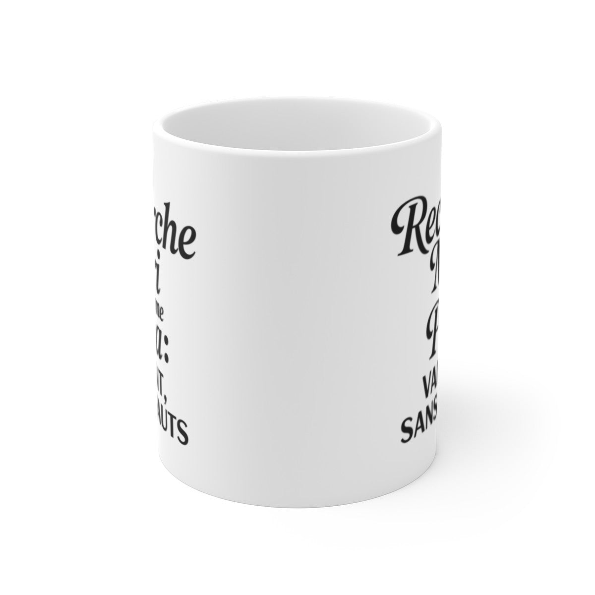 Tasse Fille de Papa – Mug “Recherche Mari Comme Papa” – Cadeau Humour Famille Céramique 325ml