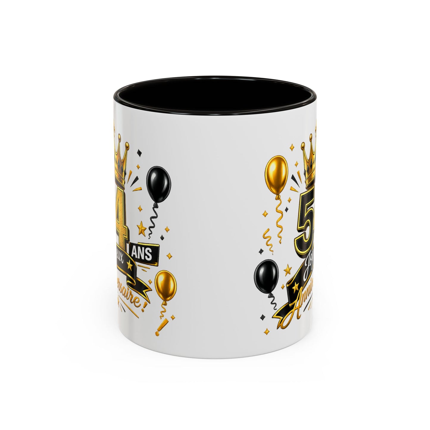 Mug Joyeux 54 Ans – Tasse Anniversaire 54 Ans – Cadeau Original pour Femme Homme – Idée Cadeau 54e Anniversaire