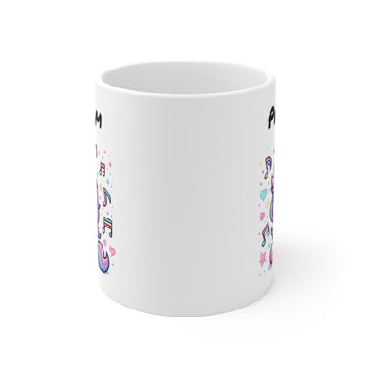 Tasse Licorne Personnalisée Prénom – Mug Kawaii Arc-en-Ciel Fille – Cadeau Enfant Magique Céramique 325ml