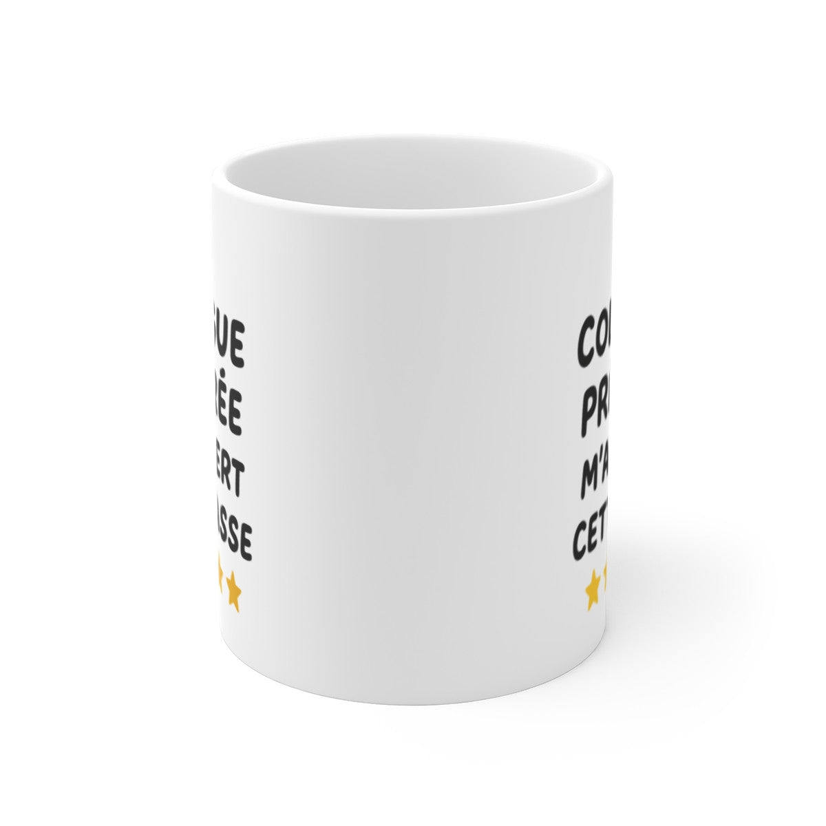 Tasse Céramique 325ml “Ma Collègue Préférée” – Mug Cadeau Humour Bureau Collègues