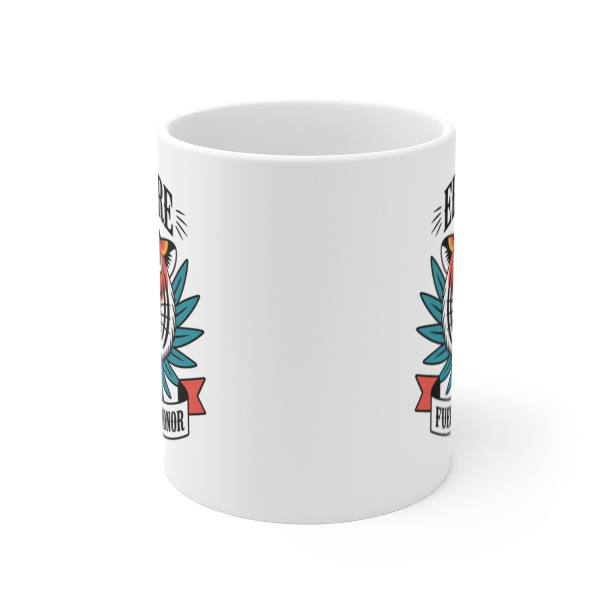 Tasse Tigre 325ml – Mug El Tigre Fuerza et Honneur – Design Animal Sauvage Motivant – Cadeau Original Céramique