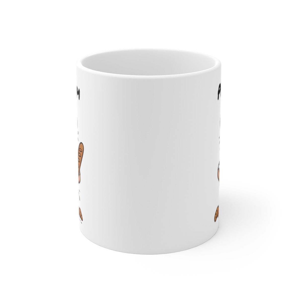 Mug Boulanger – Tasse Céramique 325ml avec Illustration Humoristique du Boulanger