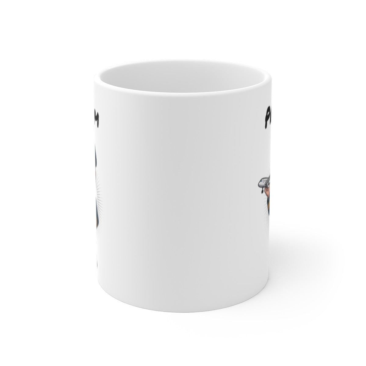Tasse Personnalisable Pilote 325ml – Mug Céramique Avion Cartoon avec Prénom – Cadeau Original Aviation Homme