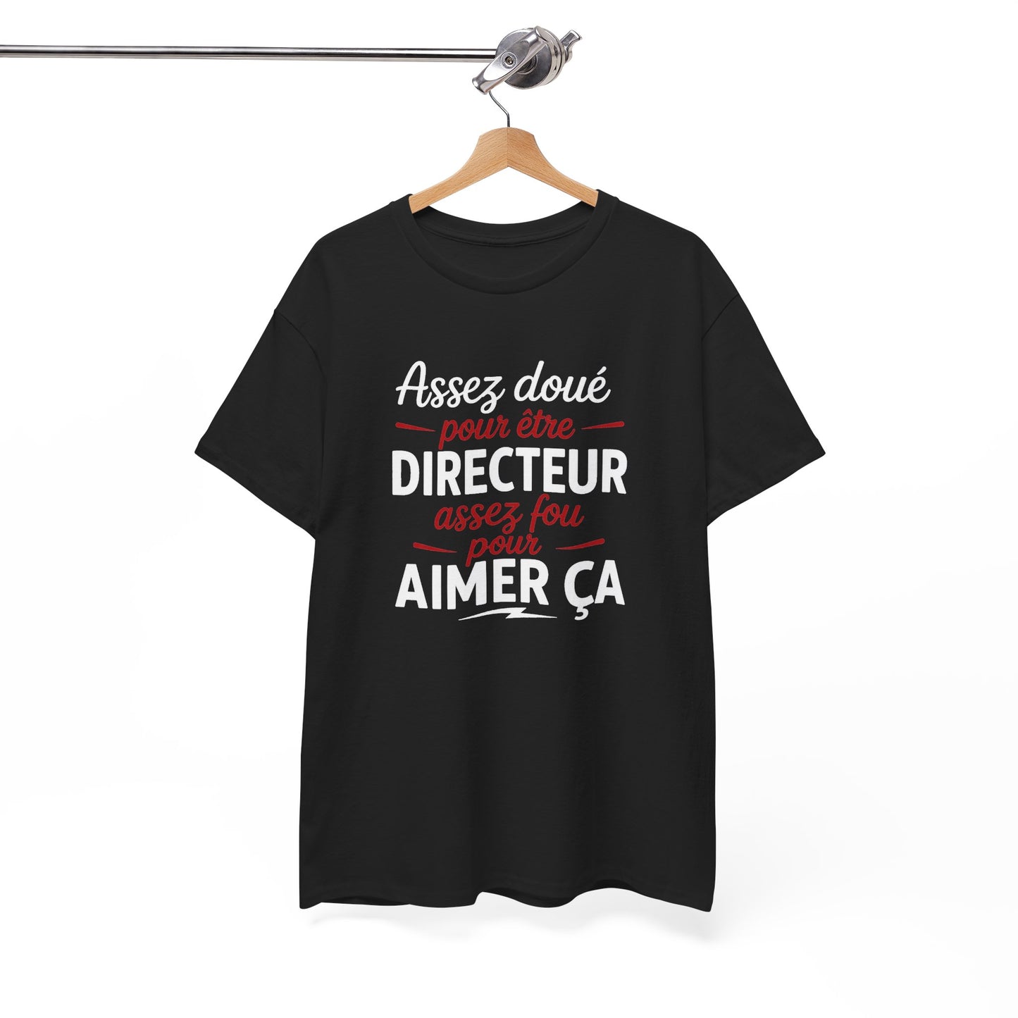 Tee Shirt Directeur Homme – Humour Patron Chef – Cadeau Original Directeur