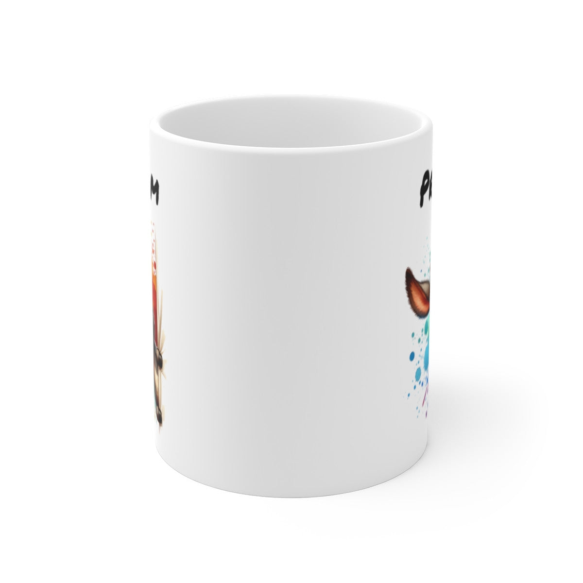 Tasse Personnalisable Âne Rigolo – Mug Prénom Illustration Colorée – Cadeau Animal Amusant Ferme 325ml