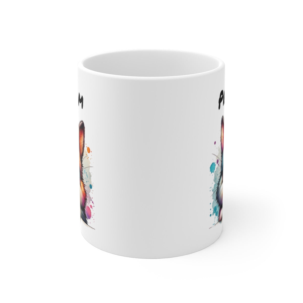 Tasse Personnalisable Lapin Mignon – Mug Prénom Animal de Compagnie – Cadeau Original 325ml