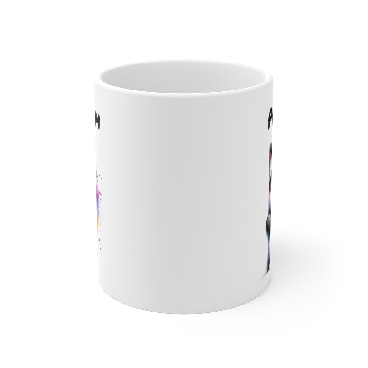 Tasse Panda Mignon Personnalisable – Mug Kawaii avec Prénom – Cadeau Original 325ml