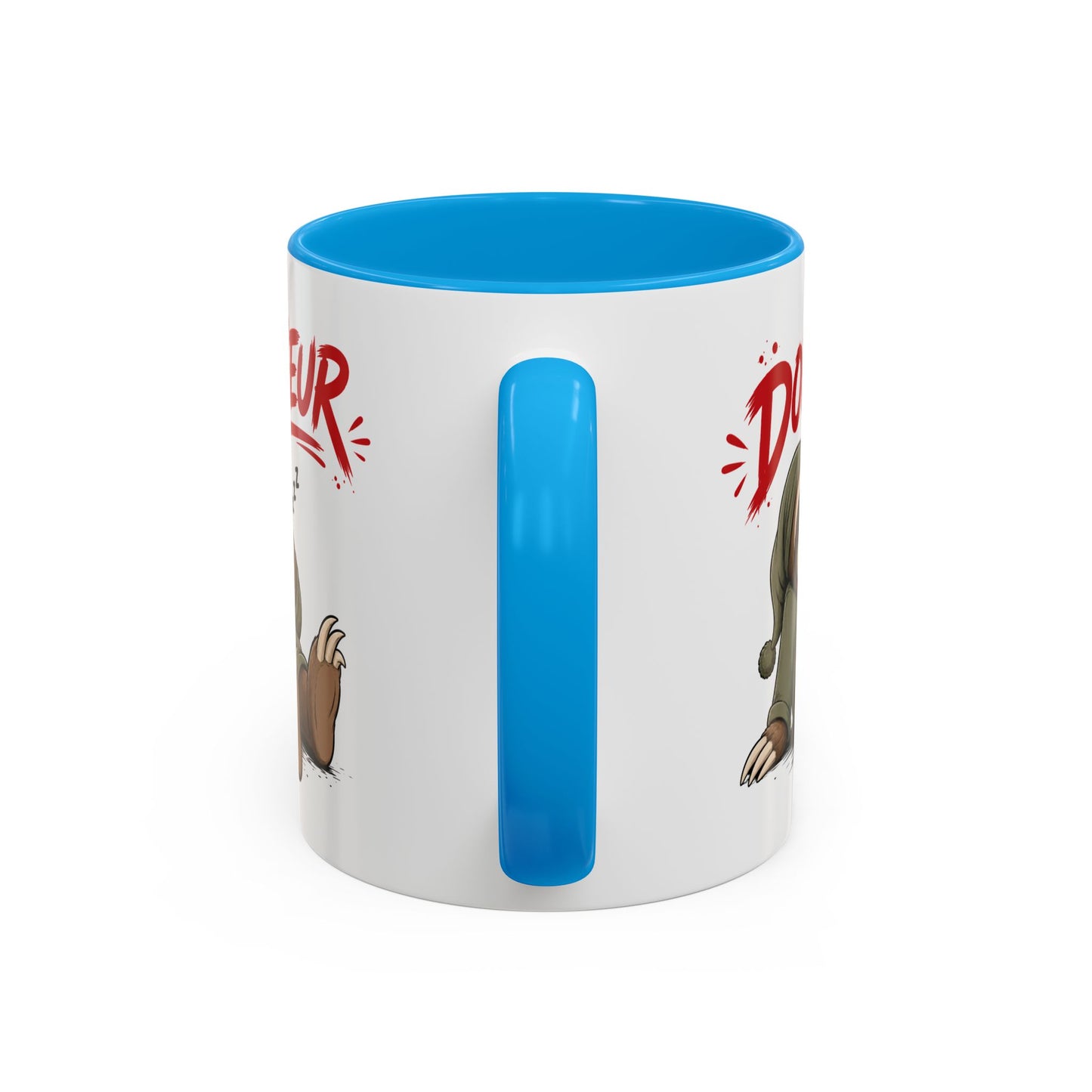 Tasse Dormeur Homme – Mug Paresseux Endormi Humour – Cadeau Homme Amateur de Sieste 325ml