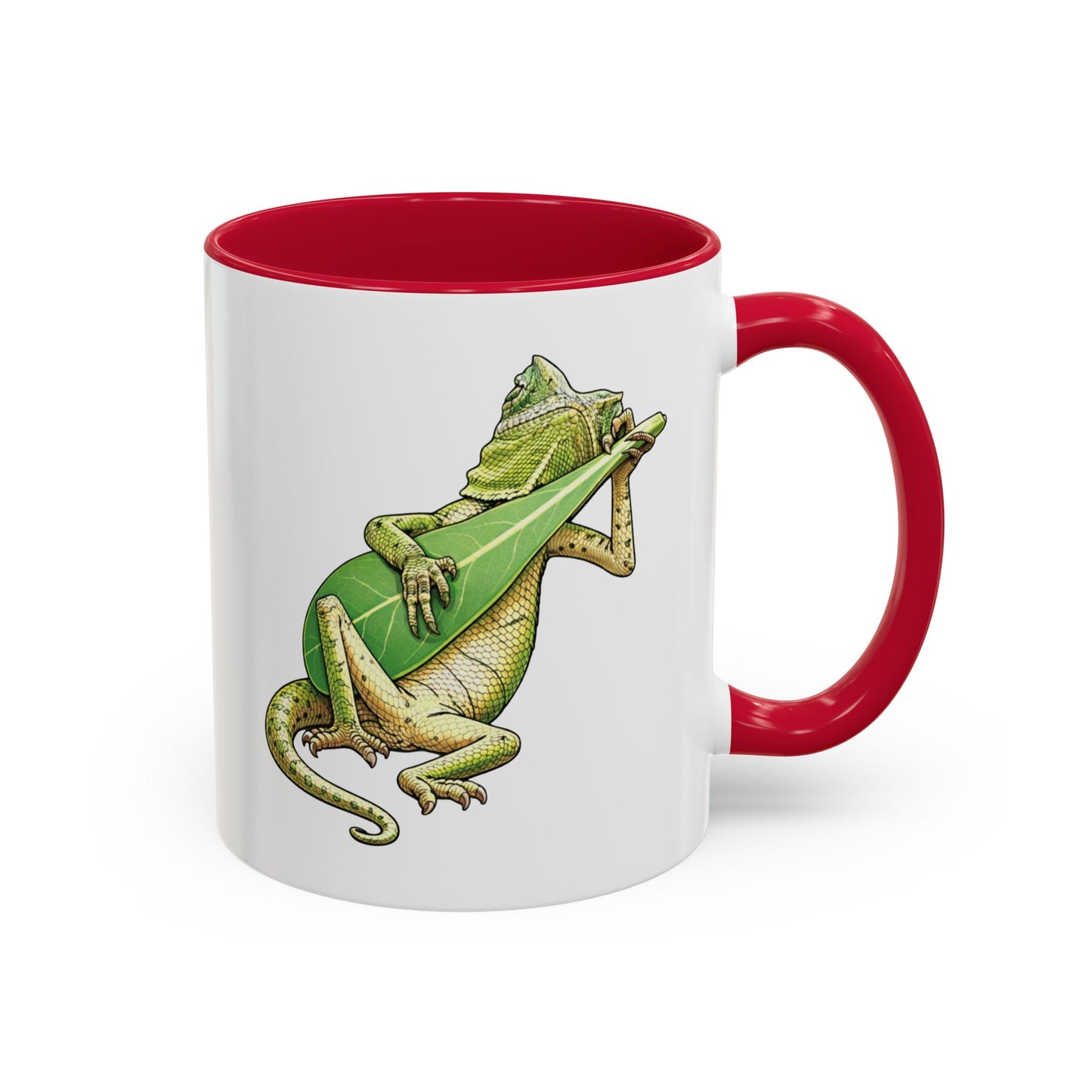 Tasse Iguane Guitare 325ml – Mug Céramique Animal Musicien Tropical Fun Cadeau Original
