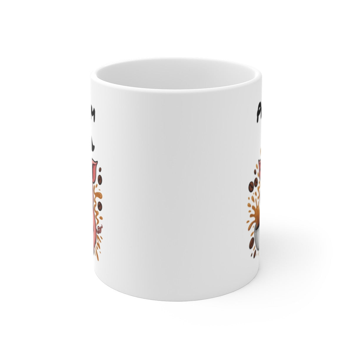 Mug Personnalisé Cochon Sorcier Halloween 325ml – Tasse Céramique Prénom Drôle et Festif – Cadeau Original