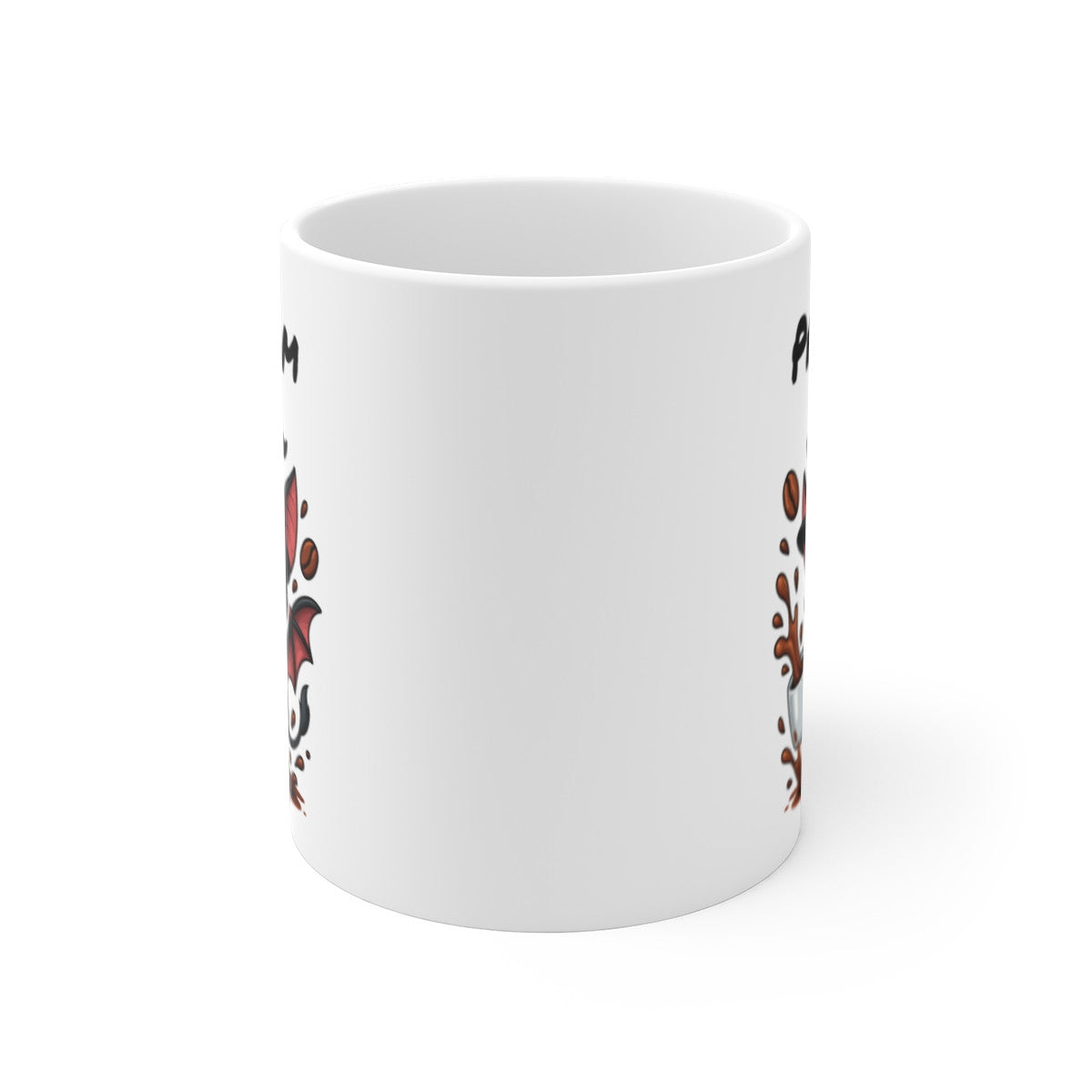 Tasse Personnalisable Chauve-Souris Sorcière – Mug Halloween Prénom 325ml – Cadeau Fantaisie Original