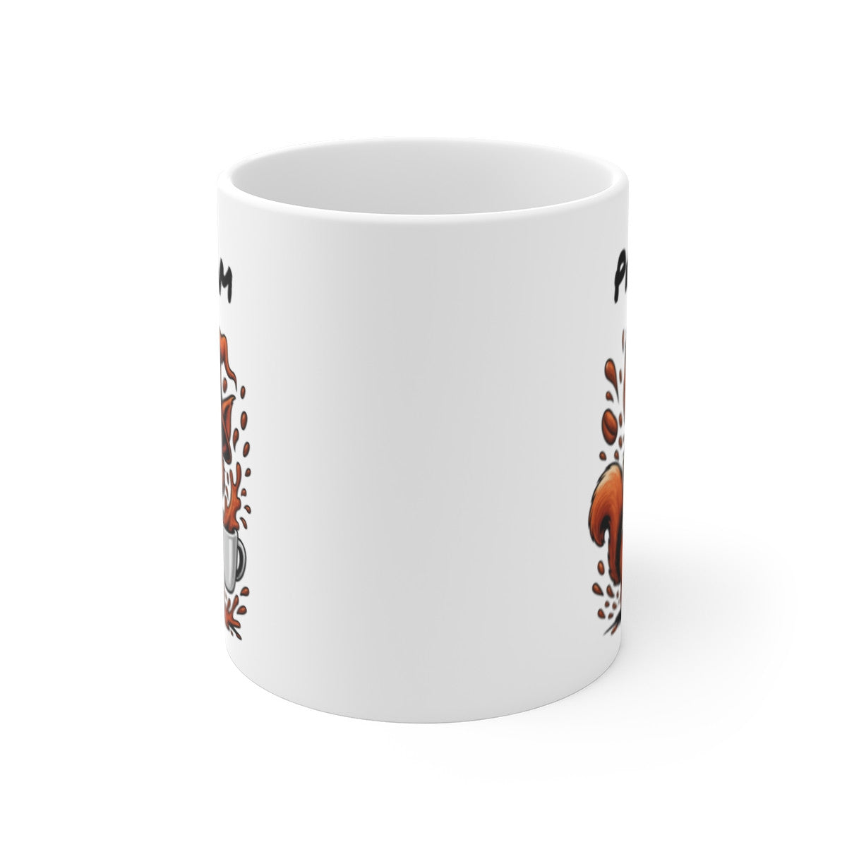 Tasse Personnalisable Écureuil Sorcière – Mug Halloween Prénom 325ml – Cadeau Fantaisie Original