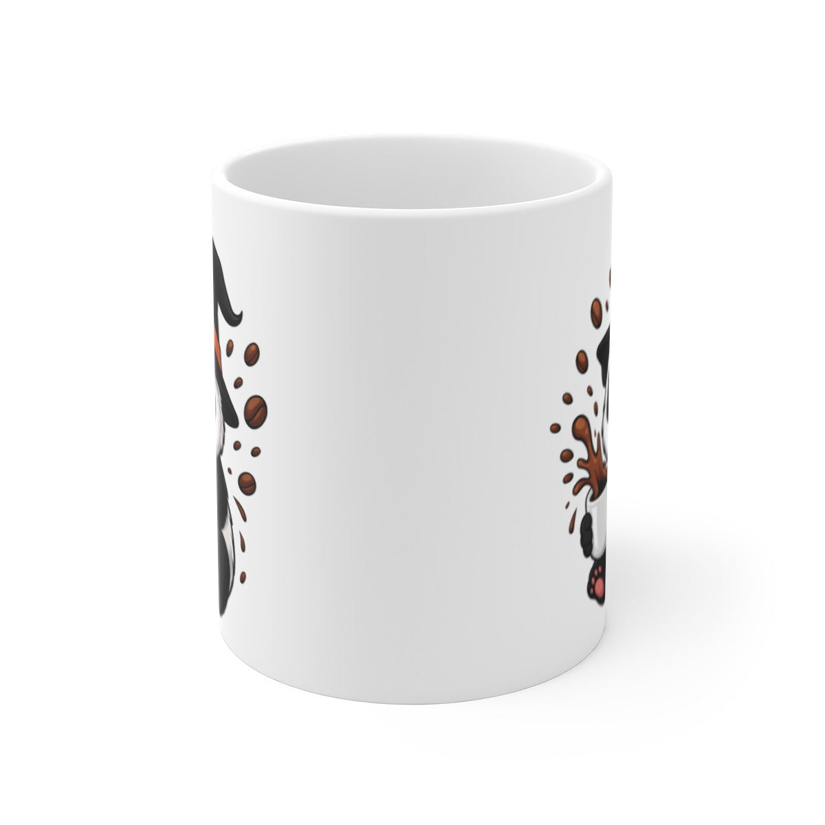 Mug Céramique Panda Sorcier Café – Tasse Halloween Animaux Mignonne 325ml – Cadeau Original Thé Chocolat