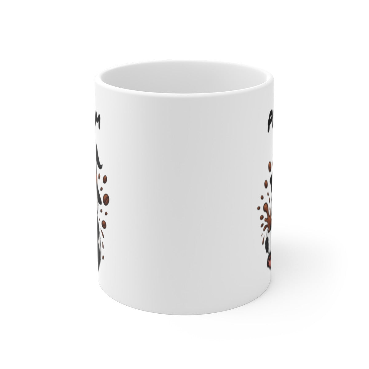 Tasse Personnalisable Panda Sorcier Café – Mug Prénom Halloween Mignon 325ml – Cadeau Original