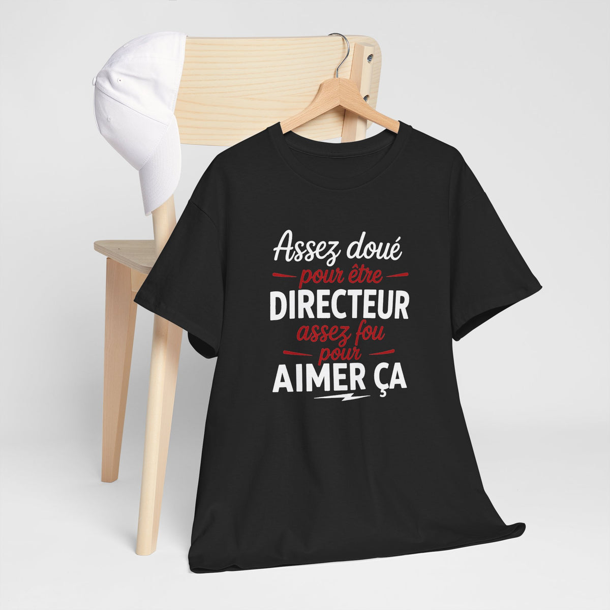 Tee Shirt Directeur Homme – Humour Patron Chef – Cadeau Original Directeur