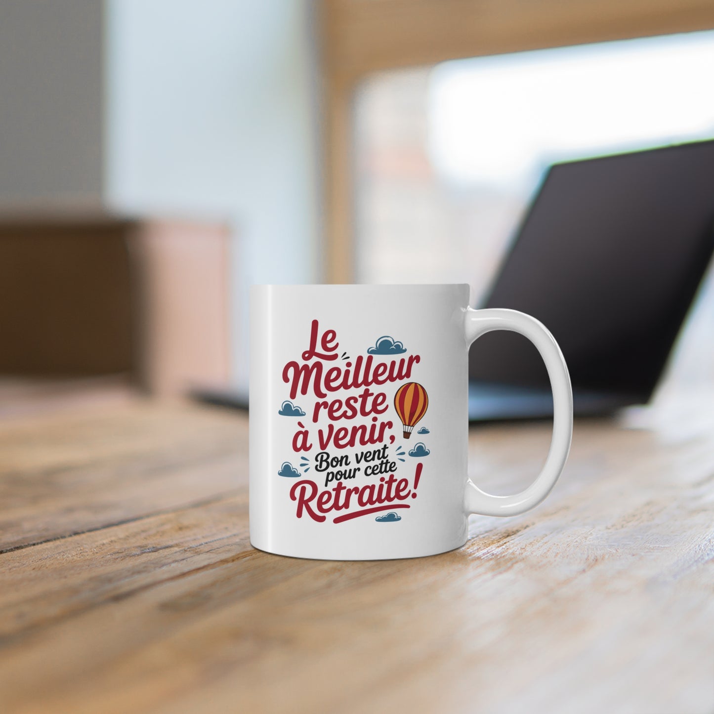 Mug Le Meilleur Reste à Venir Bonne Retraite – Tasse Cadeau Retraite – Idée Cadeau Original Homme Femme