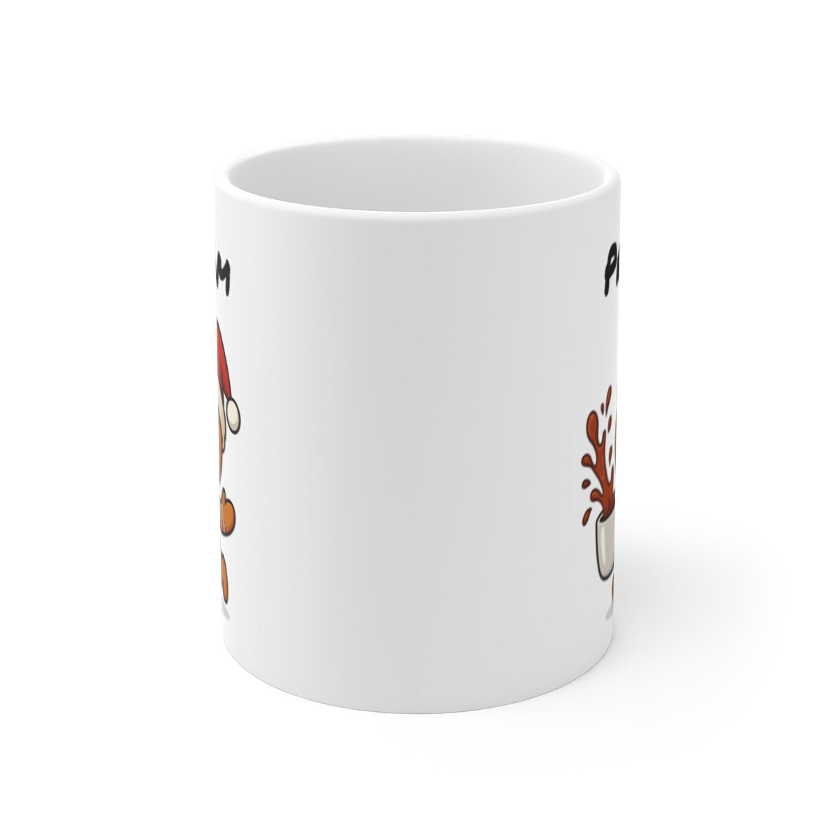 Tasse Personnalisable Bonhomme Pain d’Épices Noël – Mug Prénom Cacao – Cadeau Hiver Mignon Céramique 325 ml