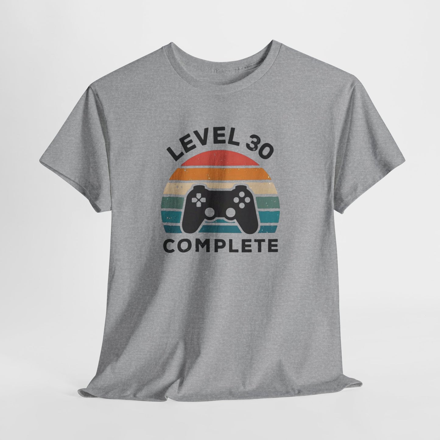 Tee-Shirt 30 Ans Homme et Femme – Cadeau Anniversaire 30ème Gamer Gaming – Idée Cadeau Jeu Vidéo Original pour Passionné de Jeux Vidéo