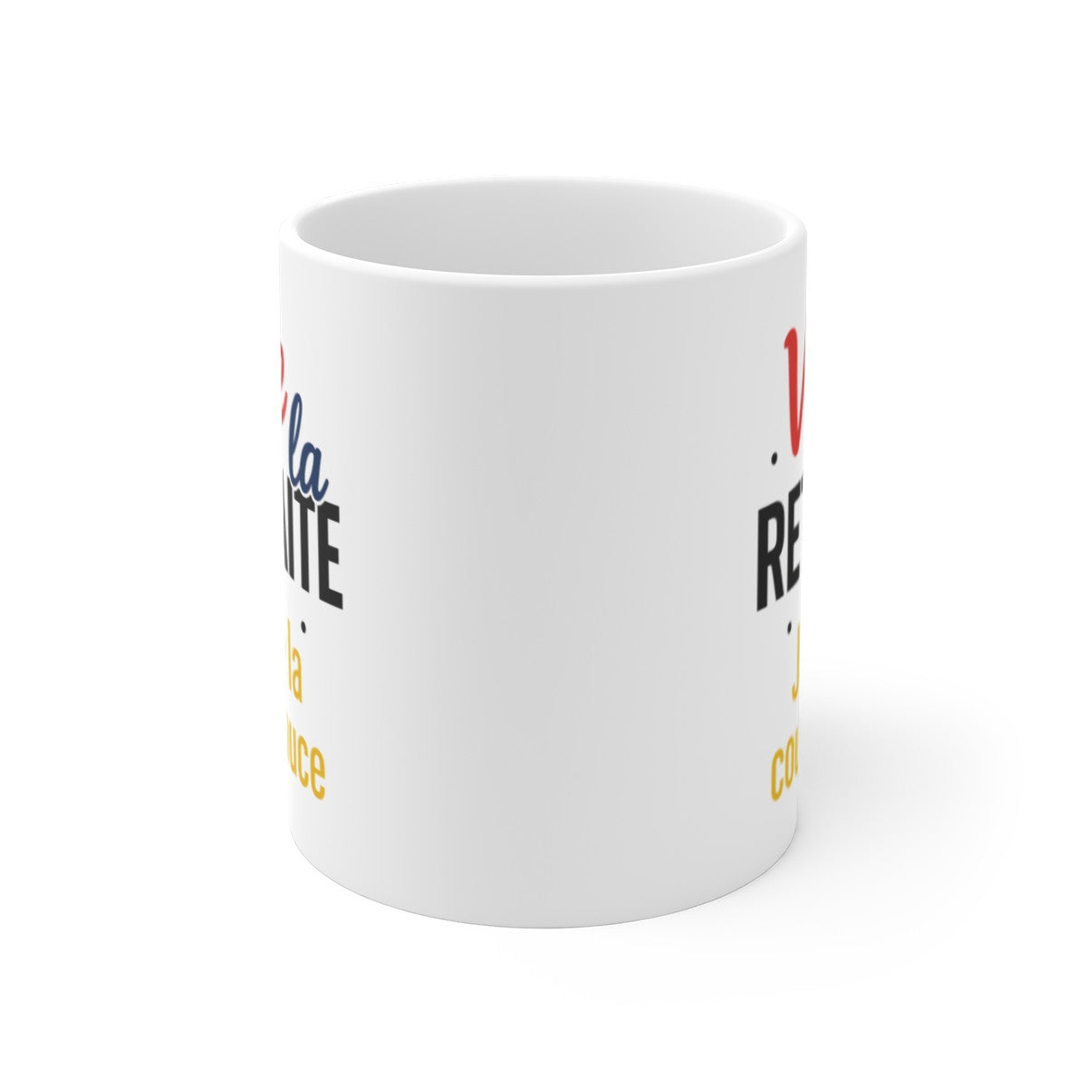 Mug Vive la Retraite – Je me la Coule Douce – Tasse Céramique 325 ml Cadeau Départ en Retraite