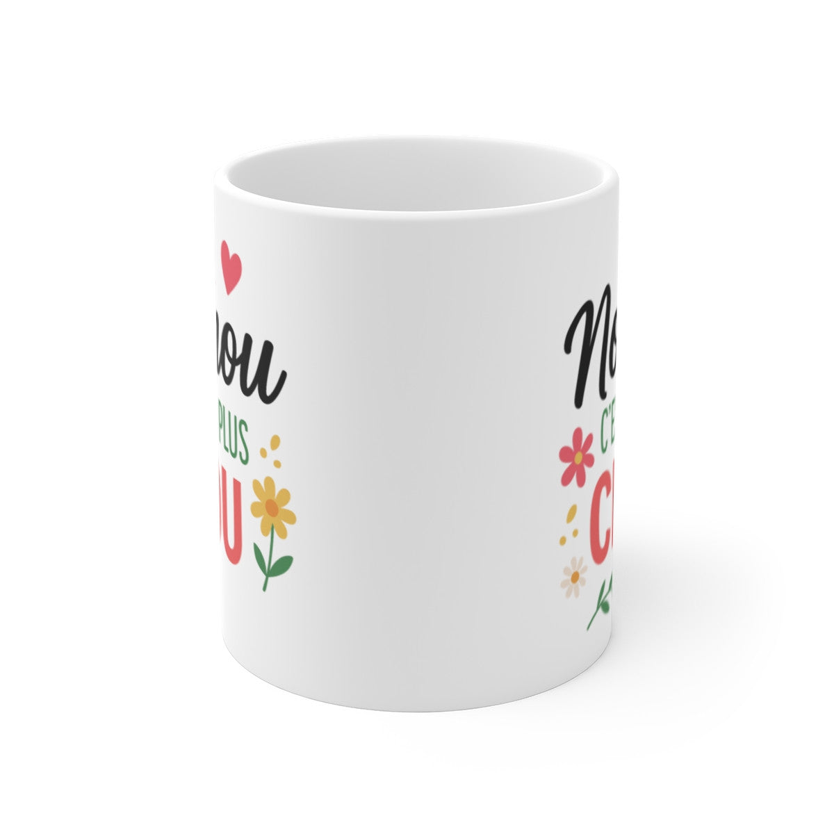 Mug Ma Nounou C’est la Plus Chou – Tasse Céramique 325 ml – Cadeau Assistante Maternelle