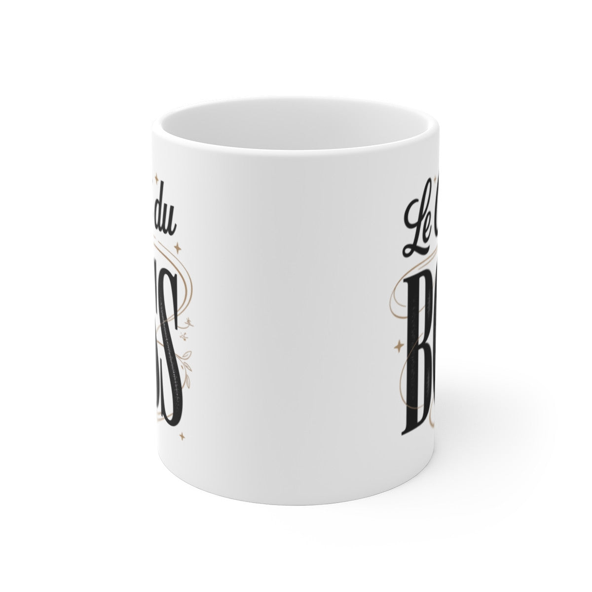 Tasse Céramique 325 ml Le Café du Boss – Mug Cadeau Original pour Patron ou Manager