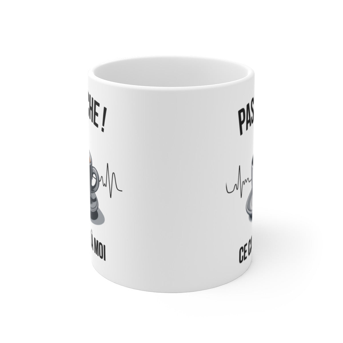 Tasse Céramique 325 ml Pas Touche Ce Café est à Moi – Mug Humour Café Addict