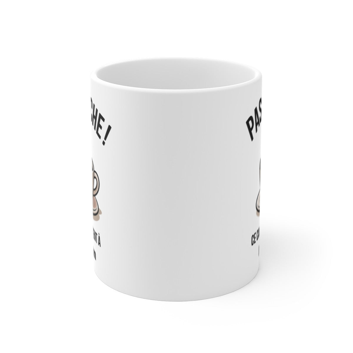 Tasse Personnalisable 325 ml Pas Touche Ce Café Appartient à… – Mug Prénom Humour Café Addict