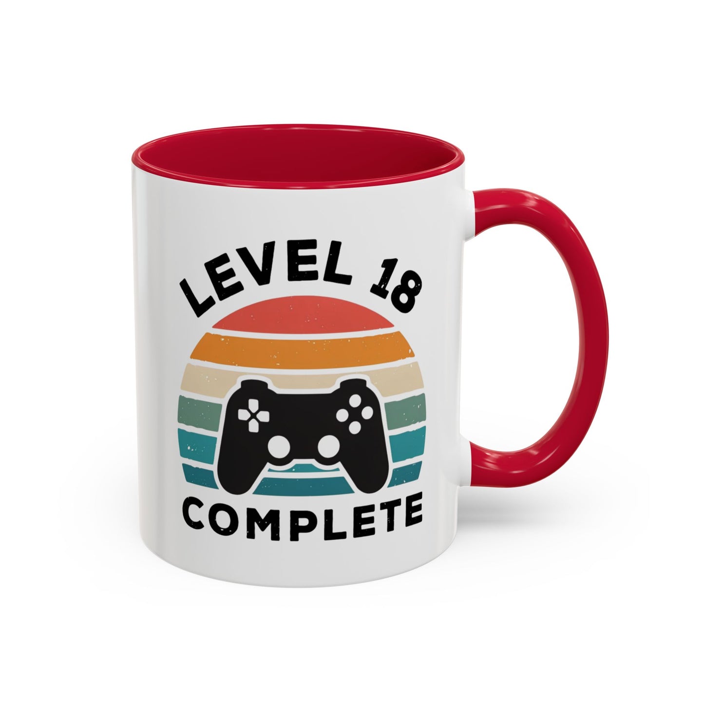 Tasse Level 18 Complète – Mug Gamer 18 Ans Homme Femme – Cadeau Anniversaire  Gaming Console 325 ml