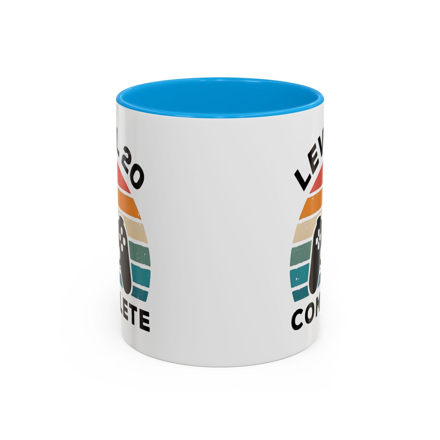 Tasse Level 20 Complète – Mug Gamer 20 Ans Homme Femme – Cadeau Anniversaire 20 Ans Gaming Console 325 ml