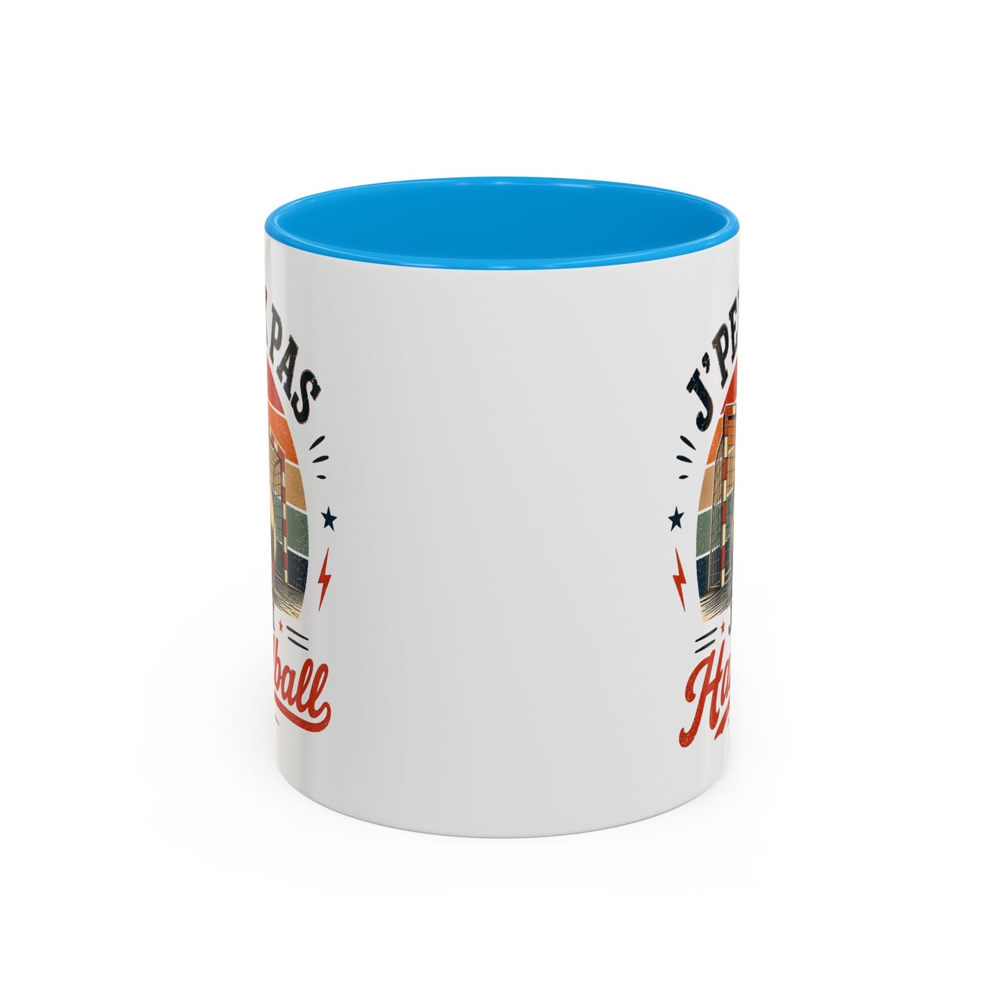 Tasse J’Peux Pas J’Ai Handball – Mug Handball Vintage Humoristique – Cadeau Joueur Homme Femme 325ml