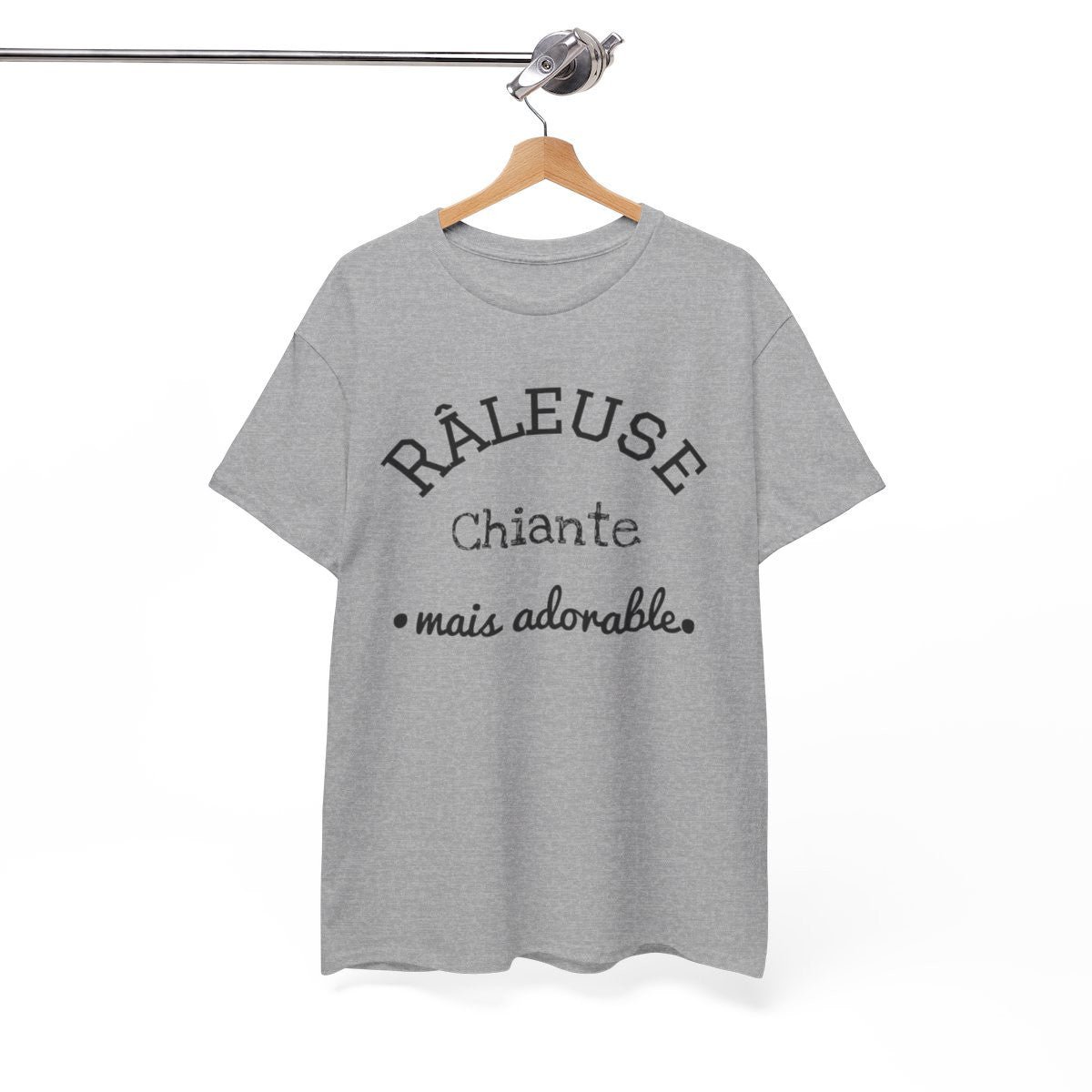 Tee shirt Râleuse chiante mais adorable Femme Idée cadeau humour, amusant