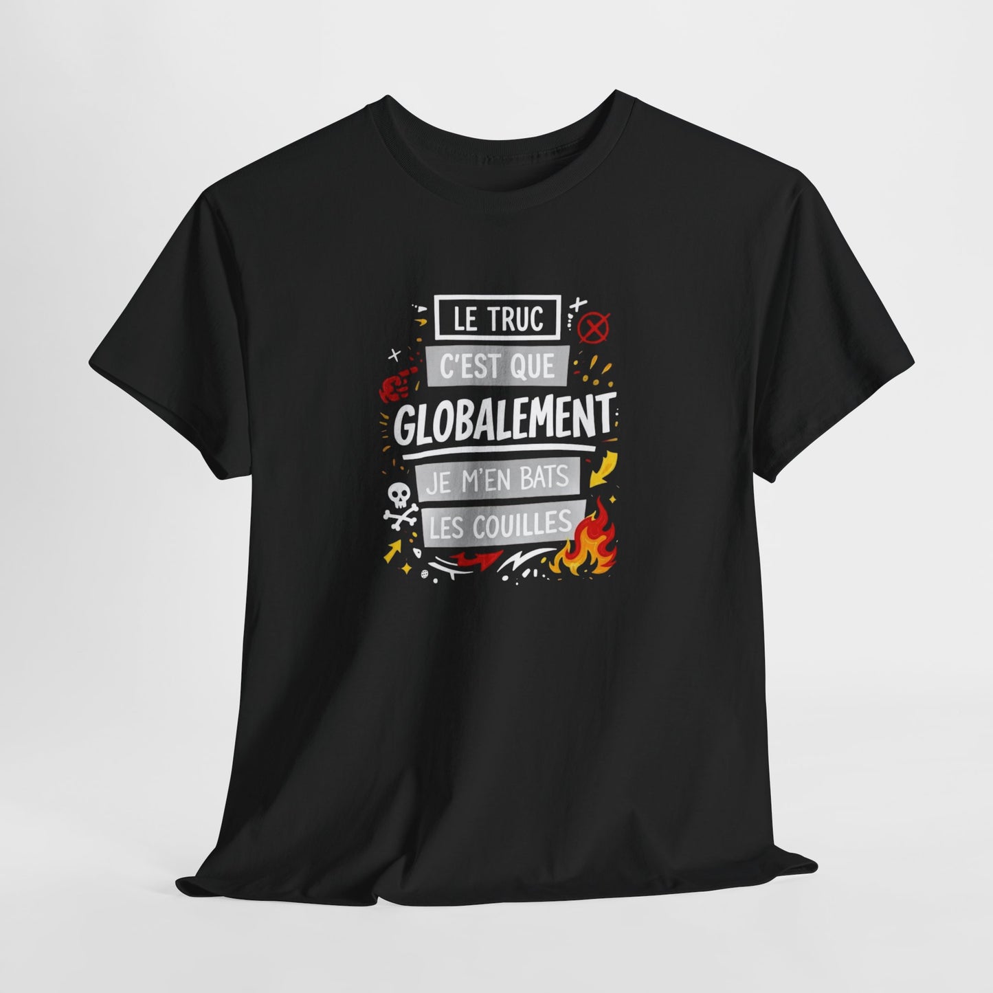 T-Shirt Humoristique Homme Femme – Tee Shirt Drôle Sarcastique – Cadeau Humour Adulte Noir Blanc Gris