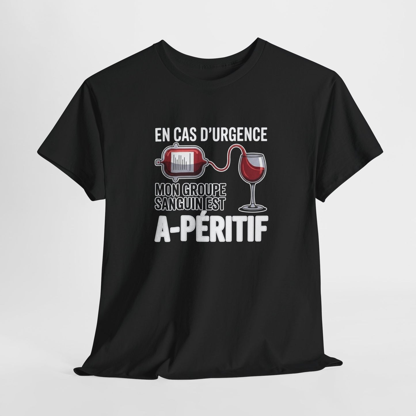 T-Shirt Infirmier Humoristique Homme Femme – Tee Shirt Don du Sang Drôle – Cadeau Médecin Infirmière Noir Blanc Gris